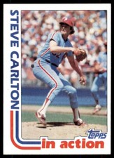 1982 Topps Baseball Steve Carlton (C) Philadelphia Phillies #481