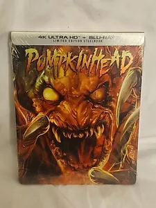 Pumpkinhead 4K UHD + Blu-Ray Limited Edition Steelbook BRAND NEW SEALED - Picture 1 of 2