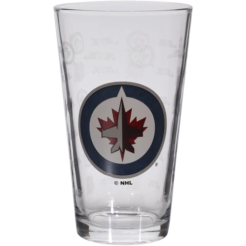 Winnipeg Jets 16oz. Sandblasted Mixing Glass Cover