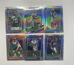 2021 Panini Donruss Optic Football Rated Rookie Stars Lot Of 5 + 1 Extra Star - Bild 1 von 2