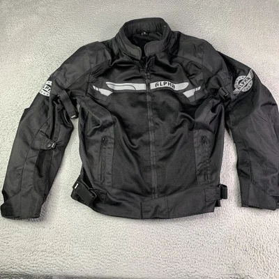 Alpha Cycle Gear Jacket Small Shoulder And Spine Protection - Image 1 of 4
