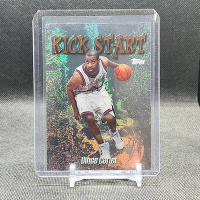 1998-99 Topps Kick Start Vince Carter #KS9 RC Raptors  - Image 1 of 2