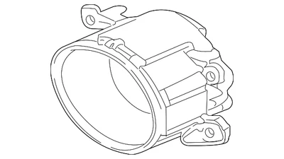 Lente y carcasa originales Mitsubishi 8321A429 Foto 1 de 2