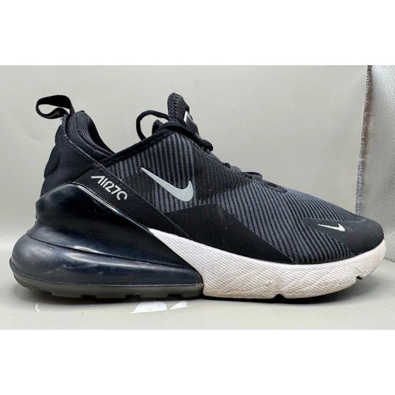 Кроссовки беговые Nike молодежные Air Max 270 черные белые AR0301-008 - размер 6,5 года - Изображение 1 из 1