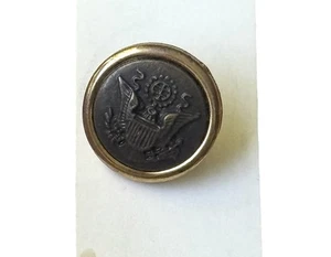 Buttons Military Style 5/8" Shank Faux Bronze Brass 2-Pk Blumenthal Lansing C850 - Picture 1 of 6