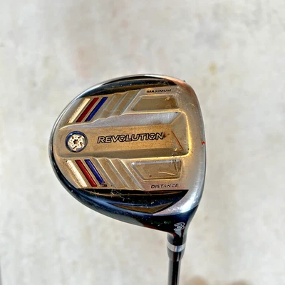 Maxfli Revolution Distancia Máxima 3 Madera Golf R Flex Grafito 75g Empuñadura Maxfli Foto 1 de 4