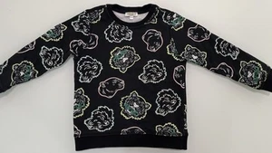 Kenzo Kids Boys Crewneck Sweatshirt Black Size 5A LNC - Picture 1 of 3