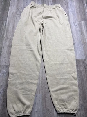 Vintage Beige Desert Tan Sweatpants Franklin Sports Size XL Drawstring Joggers - Image 1 of 4