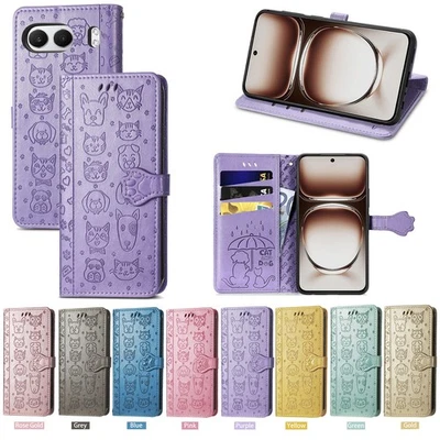 Case for Oneplus 13 13T Ace3 Pro Nord 4 CE4 CE5 Magnetic PU Leather Wallet Cover - Image 1 of 4