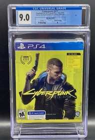 Cyberpunk 2077 CGC 9.0 A Graded PlayStation 4 PS4 Factory Sealed New Game