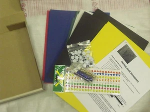 Christmas XMAS Festive Foam Bookmarks Kit Crafts Art Paper REDUCED only 3 left - Picture 1 of 1
