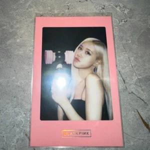 BLACKPINK Rose Official Lightstick Ver2 Renewal Photocard Photo Card Pink Ver - Picture 1 of 1