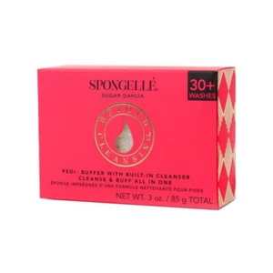 Spongelle Body Wash Infused Pedi Buffer 30+ Washes - Sugar Dahlia - Picture 1 of 2