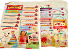 33 SCHOLASTIC AT-HOME PHONICS SCHOOL WORKBOOKS READING WRITING SPELLING BOOK