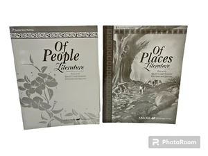 Abeka Literature Of People 7 Of Places 8 Tests Quizzes TE Key Choice VGC 7th 8th - Picture 1 of 7