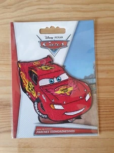 New - Disney - Iron-On Patch - Cars - The Patch is about 9 cm x 8 cm - Foto 1 di 2