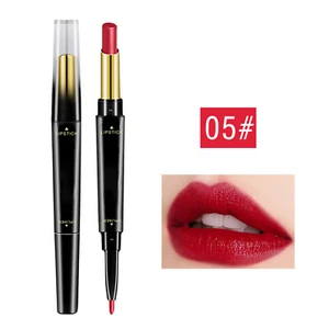 2 In 1 Lipstick Lip Liner Lip Liner And Lipstick Combo Long Lasting 24 Hour - Picture 1 of 3