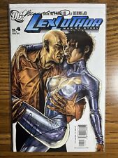 LEX LUTHOR MAN OF STEEL 4 NM SIGNED BY BRIAN AZZARELLO & LEE BERMEJO DC 2005