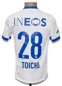 CAMISETA DE FUTBOL 28 TOICHI EDICIÓN USADA PARTIDO FIRMADA LAUSANNE SPORT 2020/2021 - Imagen 1 de 5