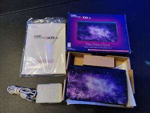 NICE! Nintendo New 3DS XL Galaxy Edition System - New Galaxy Style Complete/CIB