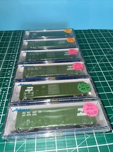 New! Athearn N-Scale Box Car 6-pack All Different Numbers BN $172.93 Make Offer - Picture 1 of 5