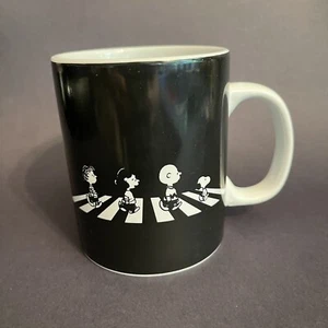 Super Rare peanuts Charlie Brown Abbey Road coffee mug  - Picture 1 of 7