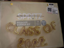 Target Spritz Gold 2023 Mylar Graduation Balloon Banner Kit Party Decoration 6ft
