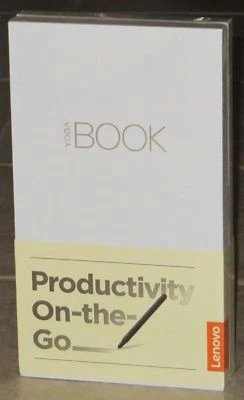 NEW Lenovo YOGA BOOK 10.1" Ultrathin Android Tablet 64GB Wi-Fi Gray YB1-X90F NEW - Image 1 of 4