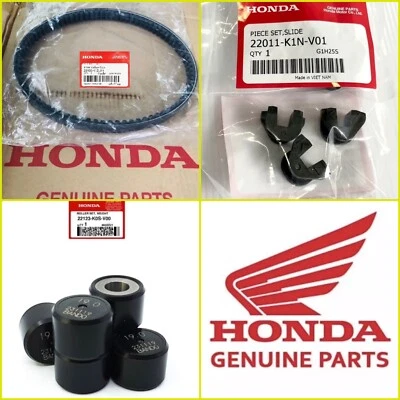 Genuine Honda New PCX 2021 2022 2023 2024 Kit Belt+Rollers+Sliders Clutch 🇬🇧 - Image 1 of 4
