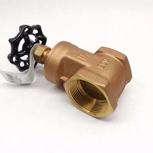 Premier 242006 Valvola a saracinesca 1-1/2" Fip finitura bronzo, stelo non rialzato 200 Wog - Foto 1 di 2