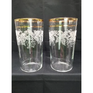 Bartlett Collins 806 Gold getrimmt 8oz Flat Tumblr 2er Set  - Bild 1 von 7