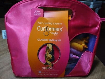 Curlformers Heatless Hair Curlers 40 Curlers & 2 Hooks For  Long Hair Kit - Image 1 of 4