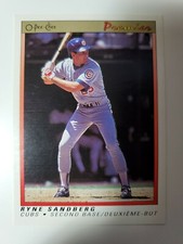 1991 O-Pee-Chee Ryne Sandberg card #181