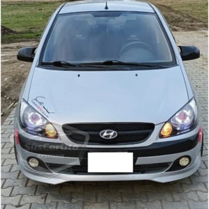 Für Hyundai Getz 2002-2011 Batman Bat Außenspiegel Abdeckung Klavier Schwarz Kunststoff Paar - Bild 1 von 4