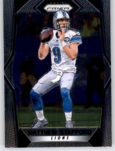2017 Prizm Matthew Stafford NFL PWE Base Card Matt Lions #41 - Picture 1 of 2