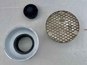 Zurn CO-PV3 PVC Finished Area Adjustable Cleanout with Nickel Bronze Cover - Picture 1 of 5
