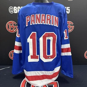 Artemi Panarin Autographed New York Rangers Jersey Signed Beckett BAS - Picture 1 of 4