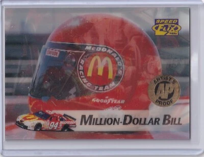 Bill Elliott 1996 Pinnacle Speed Flix Artist Proof Parallel #76 - Image 1 of 2