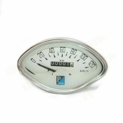 Nuovo Speedometro Vespa 0-120 Kph VBB SS GS Sprint Speedo - Immagine 1 di 3