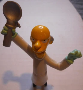 2001 Simpsons Mr Burns Burger King Treehouse Of Horror Figure Only 4 1/2" - Picture 1 of 9