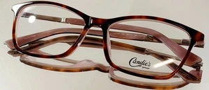 Originale CANDIE'S CA0143 056 Eyeglasses HAVANA/PINK New Plastic 54-15-140 - Picture 1 of 13