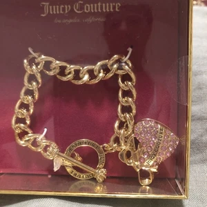 Juicy Couture Pink Heart Bracelet NWT - Picture 1 of 2