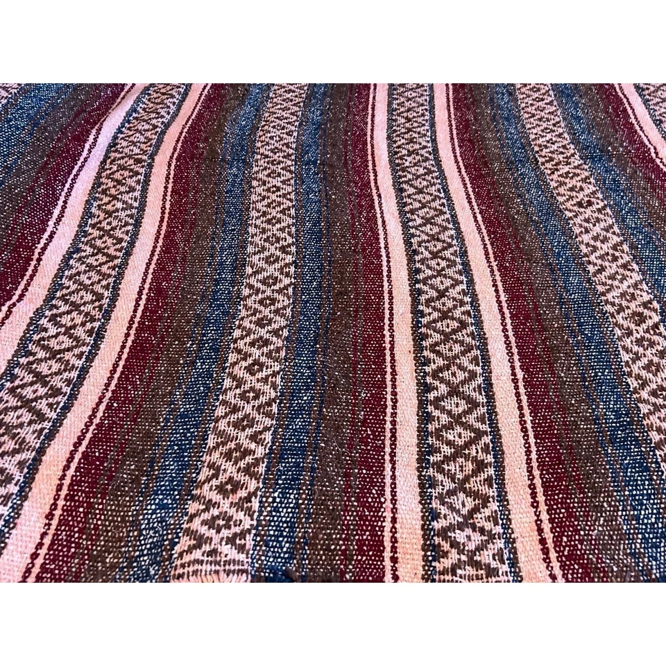 Manta india Ron Jon Surf Shop rayas multicolores Foto 1 de 4