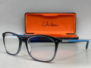 Cole Haan Eyeglasses Frame CH5030 016 Smoke Gradient Blue 53-17-135 W/ Case - Picture 1 of 18