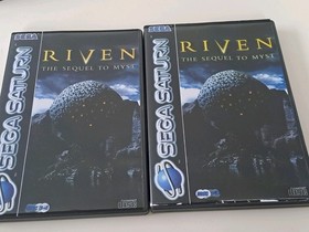 Sega Saturn Riven sequel to Myst 4 Discs See Description PAL