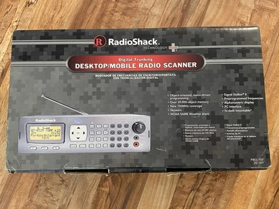 Radio Shack Digital Trunking Desktop/Mobile Radio Scanner Pro-197 - Image 1 of 4