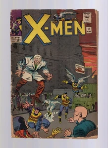 X-Men #11 - Marvel Comics 1965 - Primera aparición The Stranger - Muy bajo grado - Imagen 1 de 2