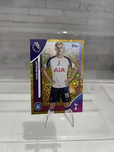 Topps Premier League Debut Edition 2026 Lucas Bergvall Tottenham Speckle 50/50 - Picture 1 of 4