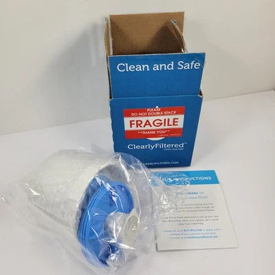 Clearly Filtered Replacement Pitcher Water Filter With Priming Ring Sealed Bag