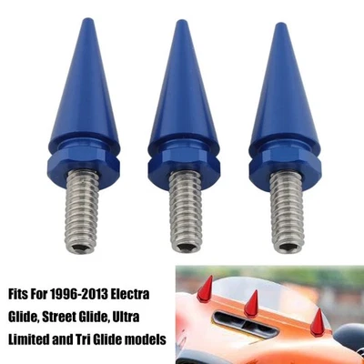 Para Harley Touring Street Glide FLHT 1996-2013 parabrisas parabrisas pernos de clavo Foto 1 de 4